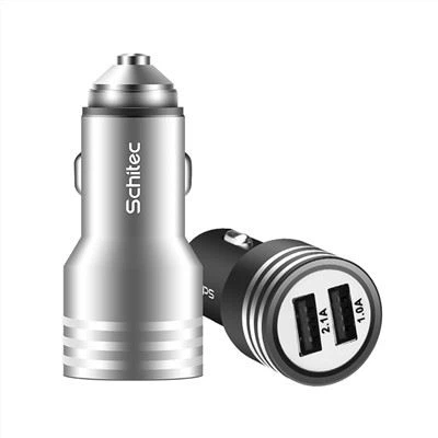יציאות USB כפולות 5v 1A מטען לרכב