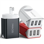 EU 3 Port 2.0 מטען USB לנסיעות