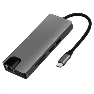 רכזת USB C עם מספר יציאות Usb C